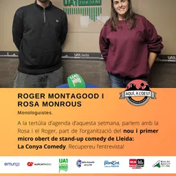 Aquí a l'Oest - Tertúlia d'agenda, La Conya Comedy 05/03/2026 - episode art