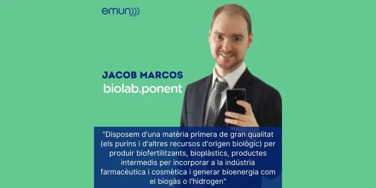 #socdeproximitat amb Jacob Marcos, tècnic del BioLab Baix Segre