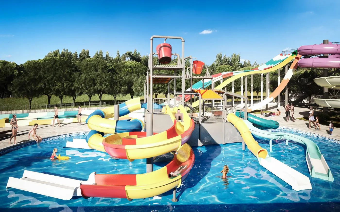 C's demana al ple municipal que es vetlli perquè els parcs aquàtics dels hotels no molestin els veïns
