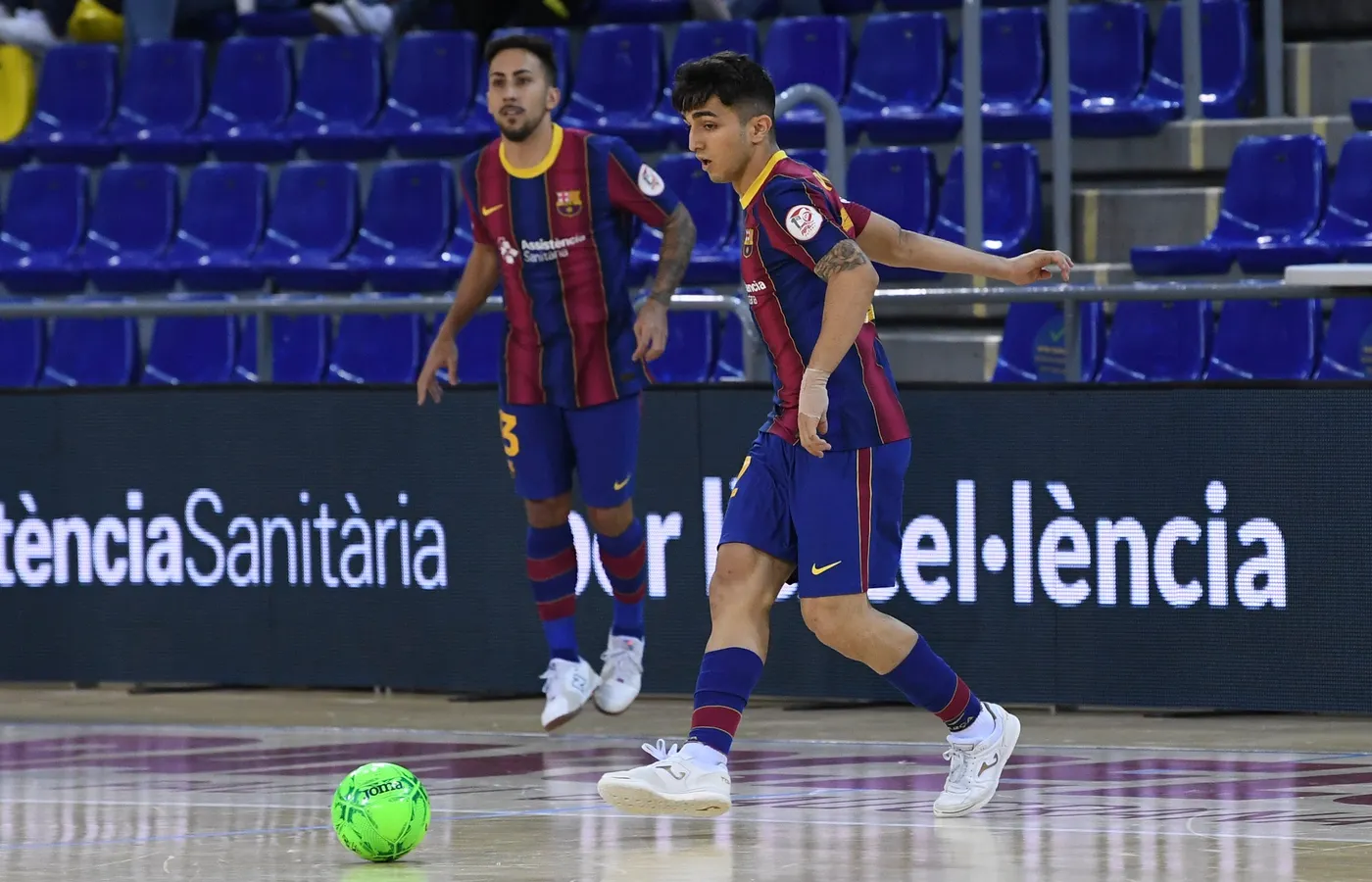 Recta final del Barça a la lliga regular de futbol sala