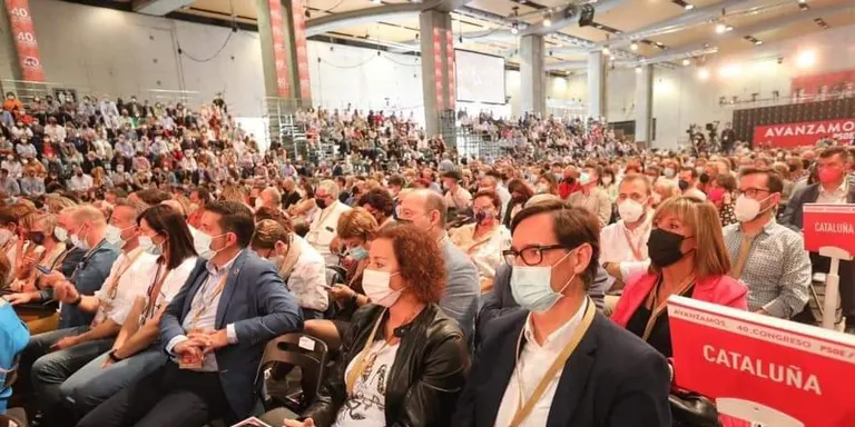 Xavier Amor ha participat al congrés del PSOE a València
