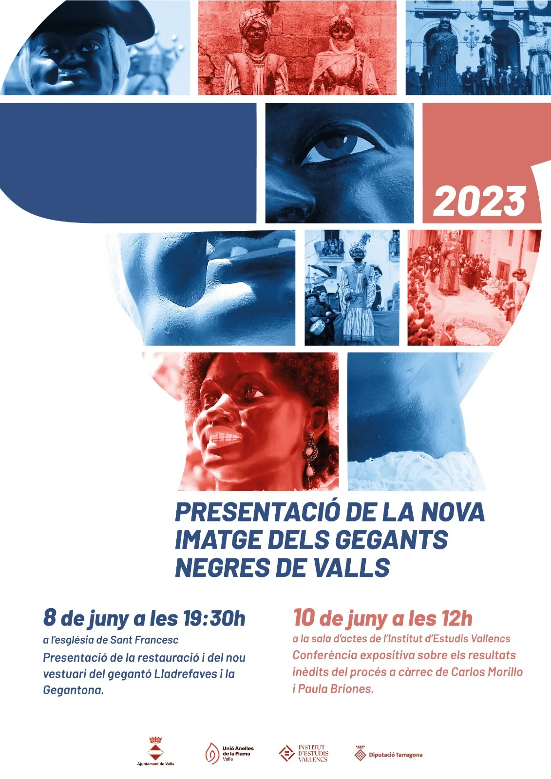 L’Església de Sant Francesc acollirà la presentació de la nova imatge dels gegants negres