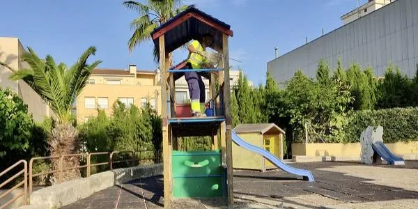 Comença la reforma del parc infantil de l'Era del Gassó de Roda de Berà