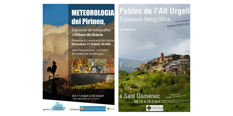 La Seu inaugura dues mostres de fotografia vinculades al territori