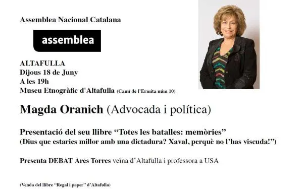 Foto: ANC d'Altafulla