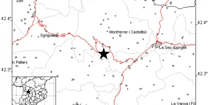 Alguns punts d’Arenys de Mar noten el terratrèmol de l’Alt Urgell