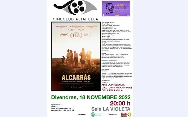 Foto: Cineclub Altafulla Link
