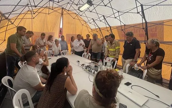 Foto: captura de vídeo al Twitter del departament d'Interior