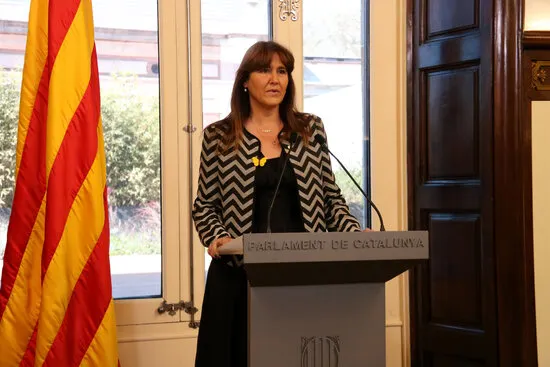 La presidenta del Parlament, Laura Borràs, proposa formalment a Pere Aragonès a la investidura per ser president de la Generalitat