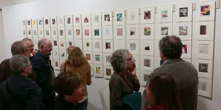 Inaugurada a Pineda la nova edició del Miniprint, l'exposició internacional de gravats