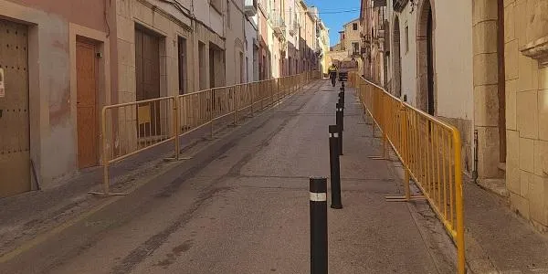 Les obres de remodelació del carrer de Dalt, a Altafulla, començaran dilluns