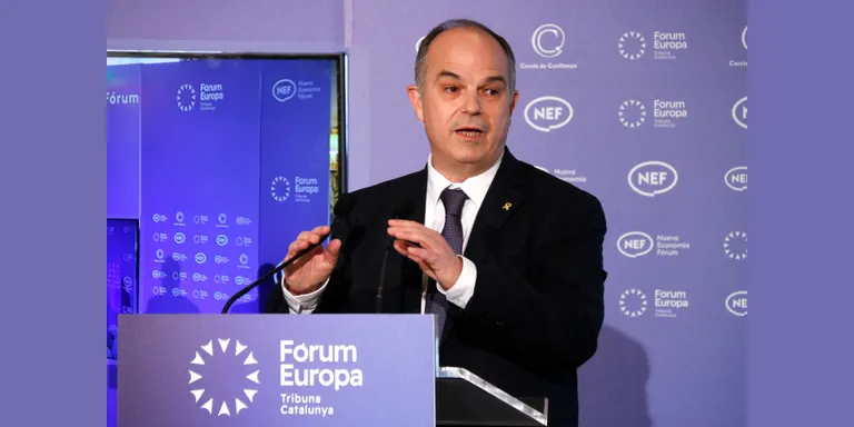 Jordi Turull: "És molt trist proposar un referèndum des de la solitud i en campanya electoral"
