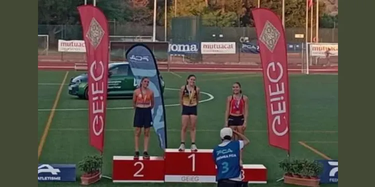 Ona Alonso s’emporta el bronze del Campionat de Catalunya Absolut en la prova dels 5000 metres llisos