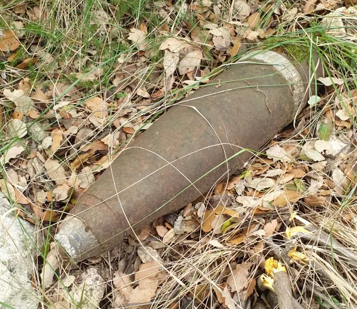 Un boletaire troba un nou projectil de la Guerra Civil al Farell