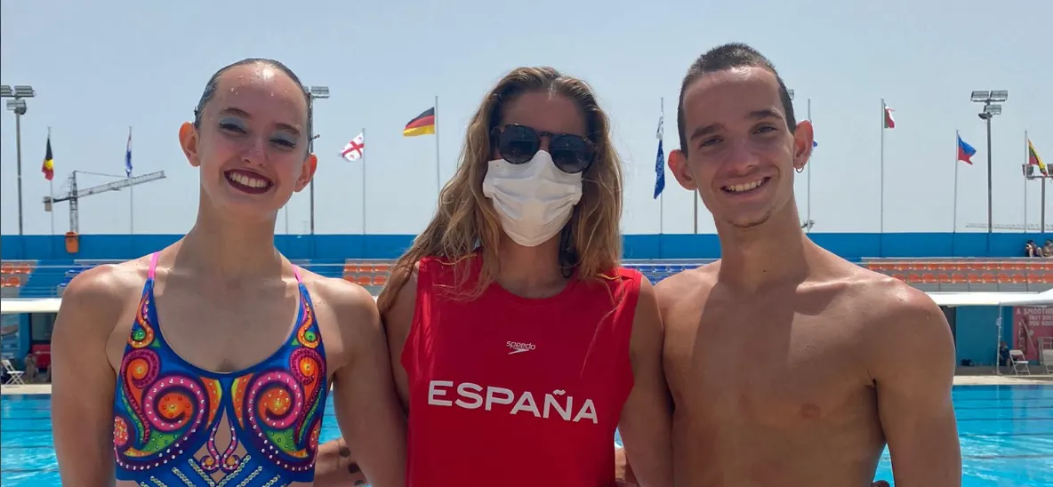 Maria Bofill i Fernando Díaz del Rio es proclamen Campions d’Europa Júnior en duet mixt tècnic