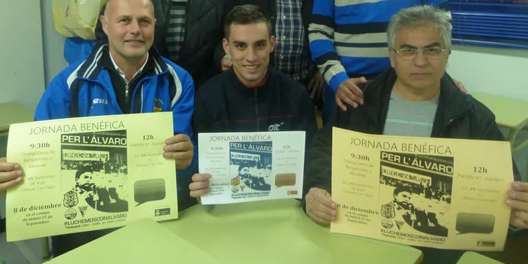 El futbol de Rubí s’uneix per l'Álvaro