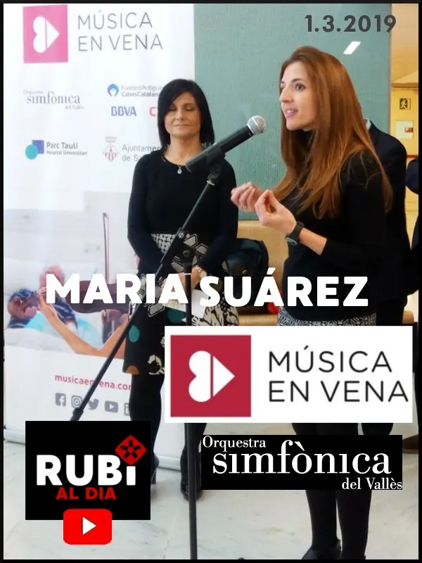 MARIA SUÁREZ ens presenta la col·laboració de 'Música en Vena' amb l'Orquestra Simfònica del Vallès