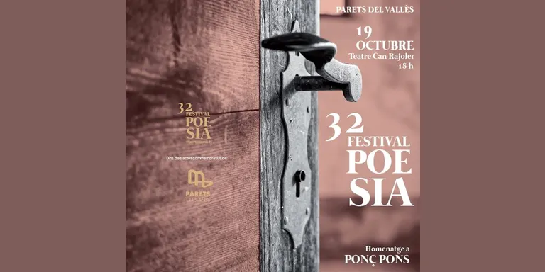 Participació de l'Alt Urgell en el 32è Festival de la Poesia de Parets del Vallès