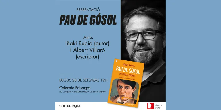 Iñaki Rubio presenta a la Seu d'Urgell 'Pau de Gósol. Picasso al Pirineu'