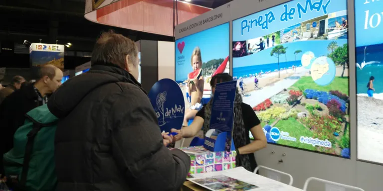 Pineda promociona la seva oferta turística al 'Salon des Vacances' de Brusel·les