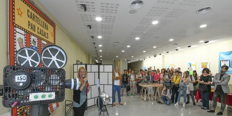 L’escola Pau Casals mostra ‘El joc del cinema’ a l’Auditori Vallhonrat