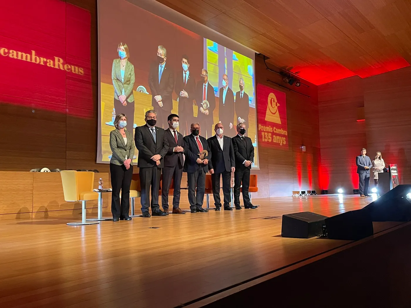 La FECAM, distingida a la gala del 135è aniversari de la Cambra de Comerç de Reus