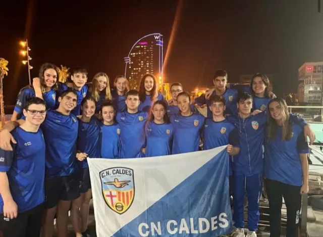 El CN Caldes, entre els 15 millors clubs catalans de la temporada 2021/2022