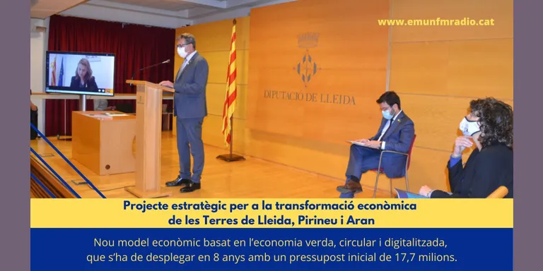 Projecte estratègic per a la transformació econòmica de les Terres de Lleida, Pirineu i Aran