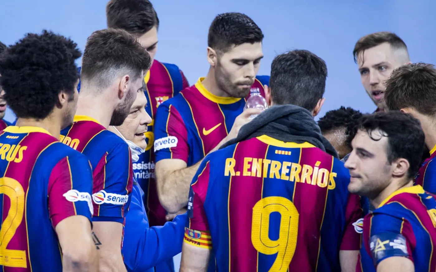 El Barça d'handbol tanca avui la fase de grups amb la classificatòria certificada