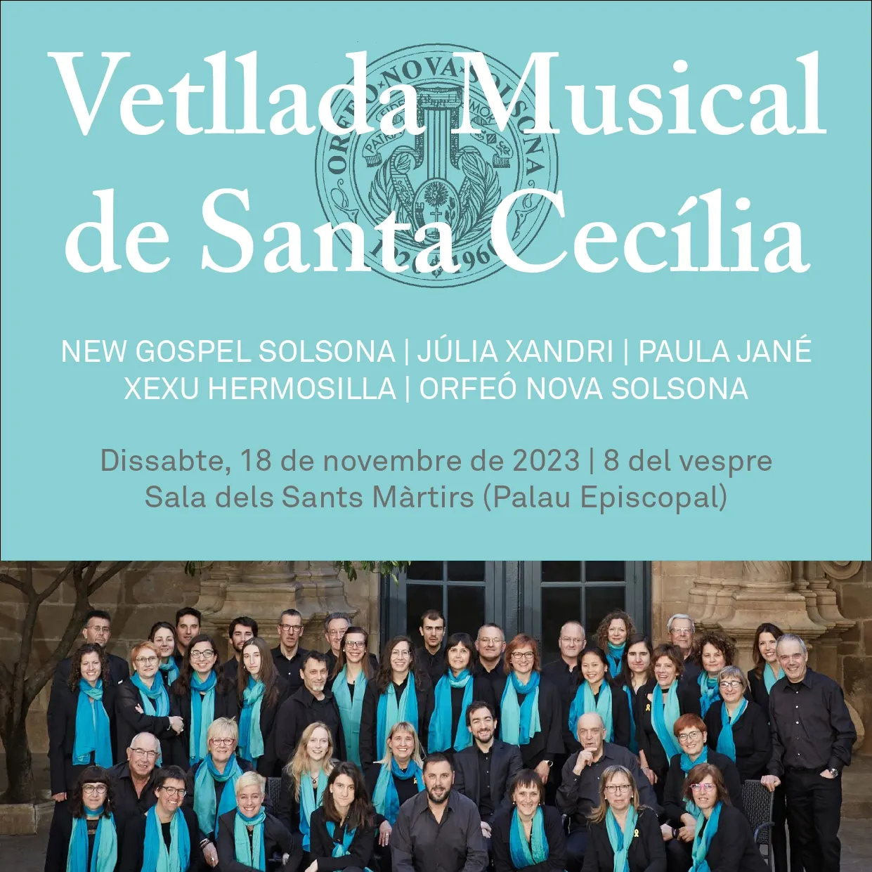 <strong>L'Orfeó Nova Solsona recupera la vetllada musical per celebrar Santa Cecília</strong>