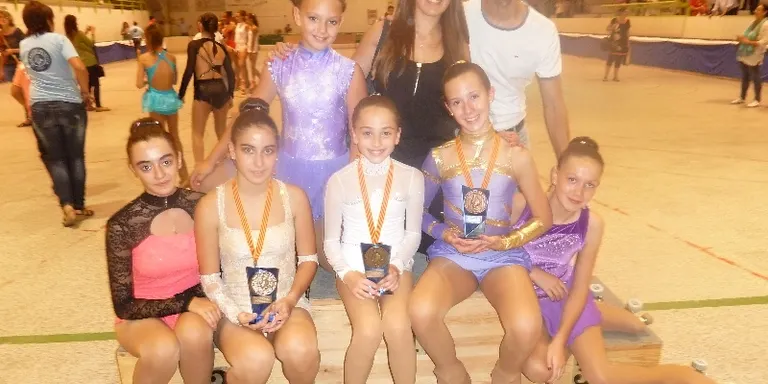 El Club Hoquei Cadí aconsegueix tres podis al Trofeu de Patinatge de Lleida
