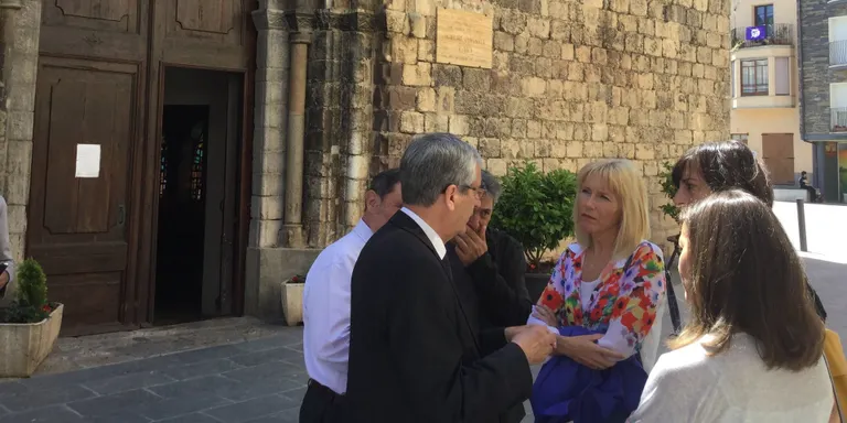 Comença la cinquena fase de la restauració de Santa Maria d'Organyà