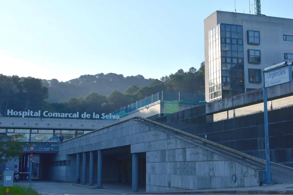 14 positius per Covid a la Unitat de Mitja Estada de l'Hospital de Blanes