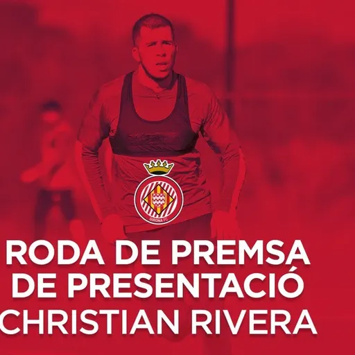 Roda de premsa de presentació del nou migcampista Christian River