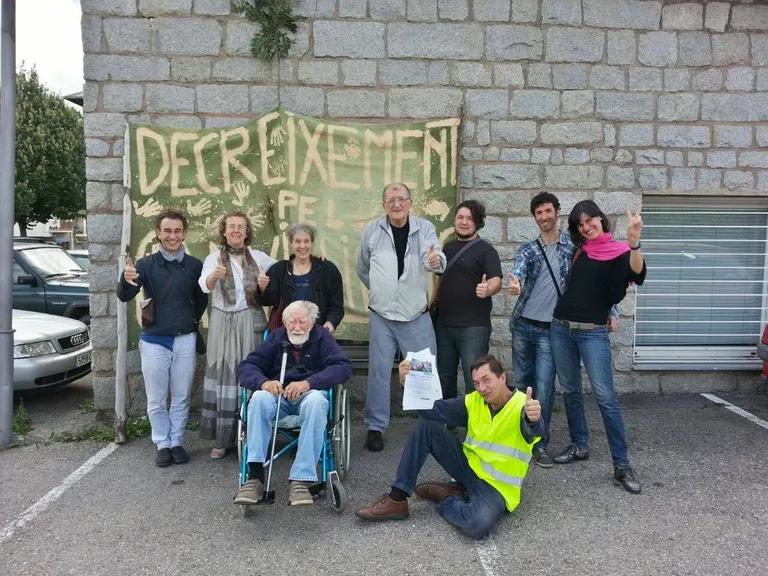 Mobilització a la Seu emmarcada en la Marxa pel Clima