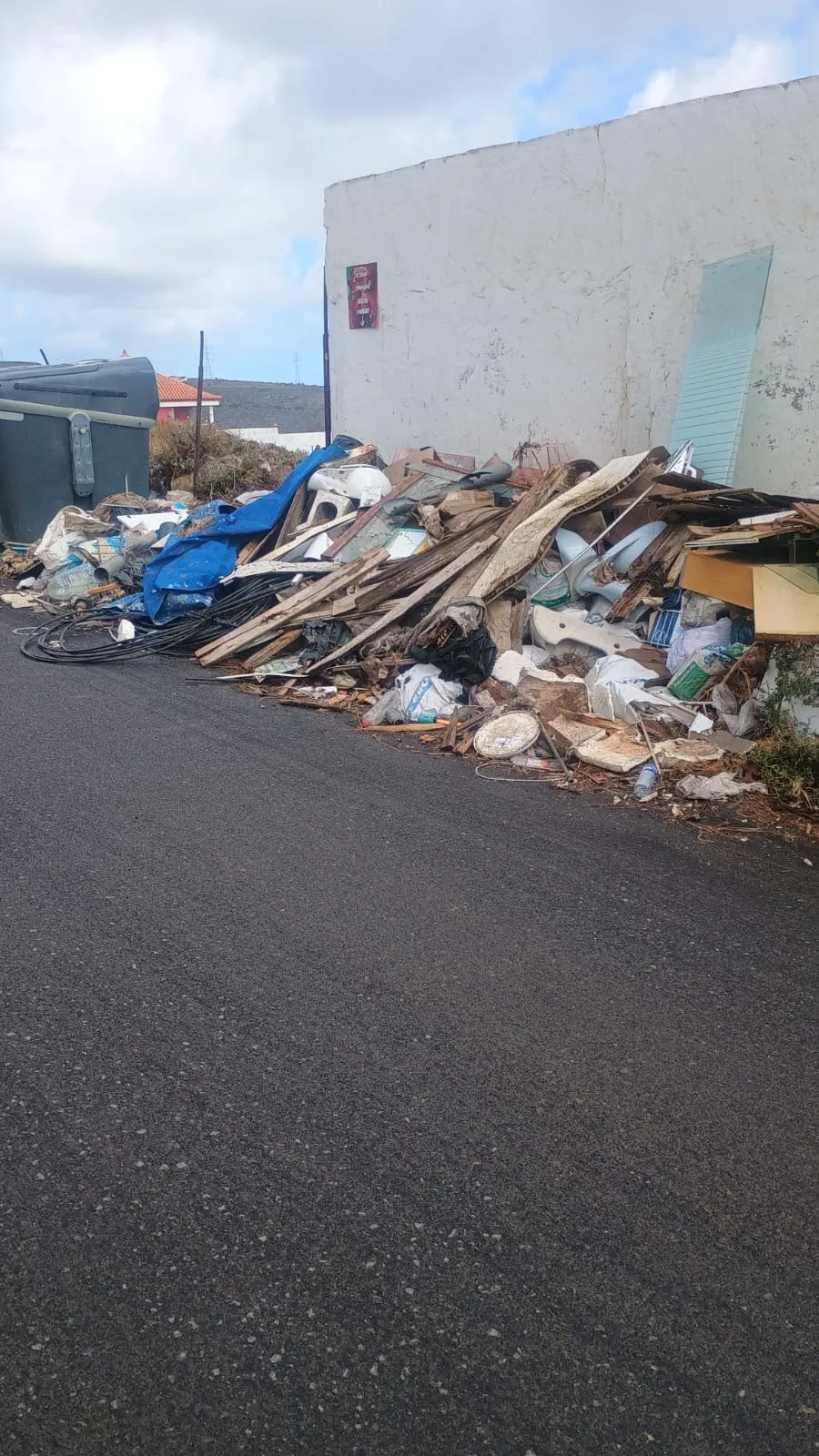 Otro punto conflictivo en el municipio