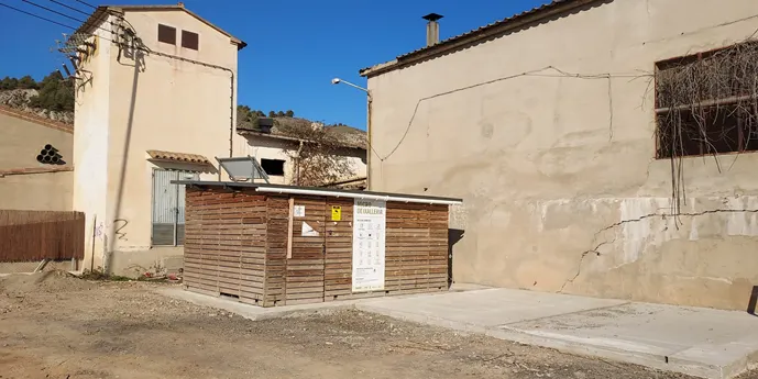 Alfarràs trasllada la ubicació de les dues microdeixalleries