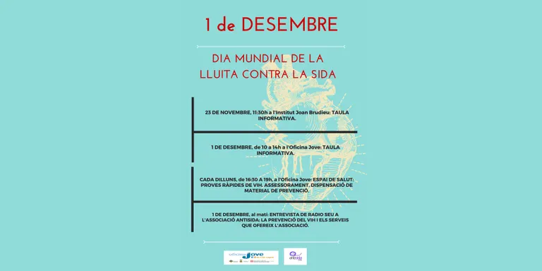 Actes a la Seu per commemorar el Dia Mundial de la Lluita contra la Sida