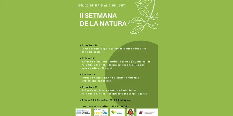 Almenar celebra per segon cop la Setmana de la Natura