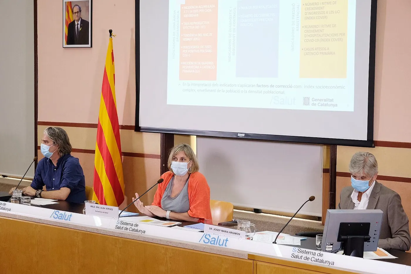Salut estableix 5 nivells de control epidemiològic sobre l'impacte de la COVID-19 a Catalunya
