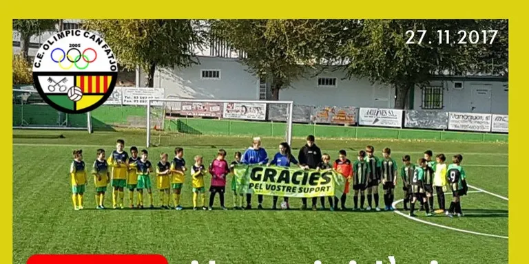 GINA i DAVID pares de jugadors del l'Olímpic de Can Fatjó han fet un video viral contra la violència a les graderies