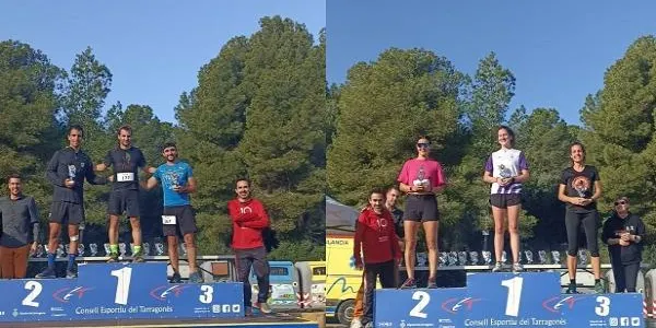 Marc Llebaria i Carla González primers campions de la Short Trail dels Atletes d’Altafulla