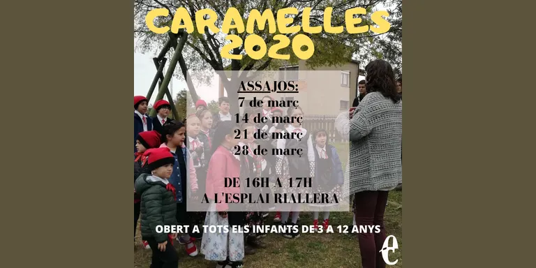 L'Esplai Riallera comença dissabte els assajos de les caramelles infantils