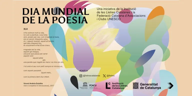 A Ona la Torre commemorem el Dia Mundial de la Poesia
