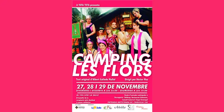 A Tota Teta presenta l'obra de teatre 'Càmping Les Flors'