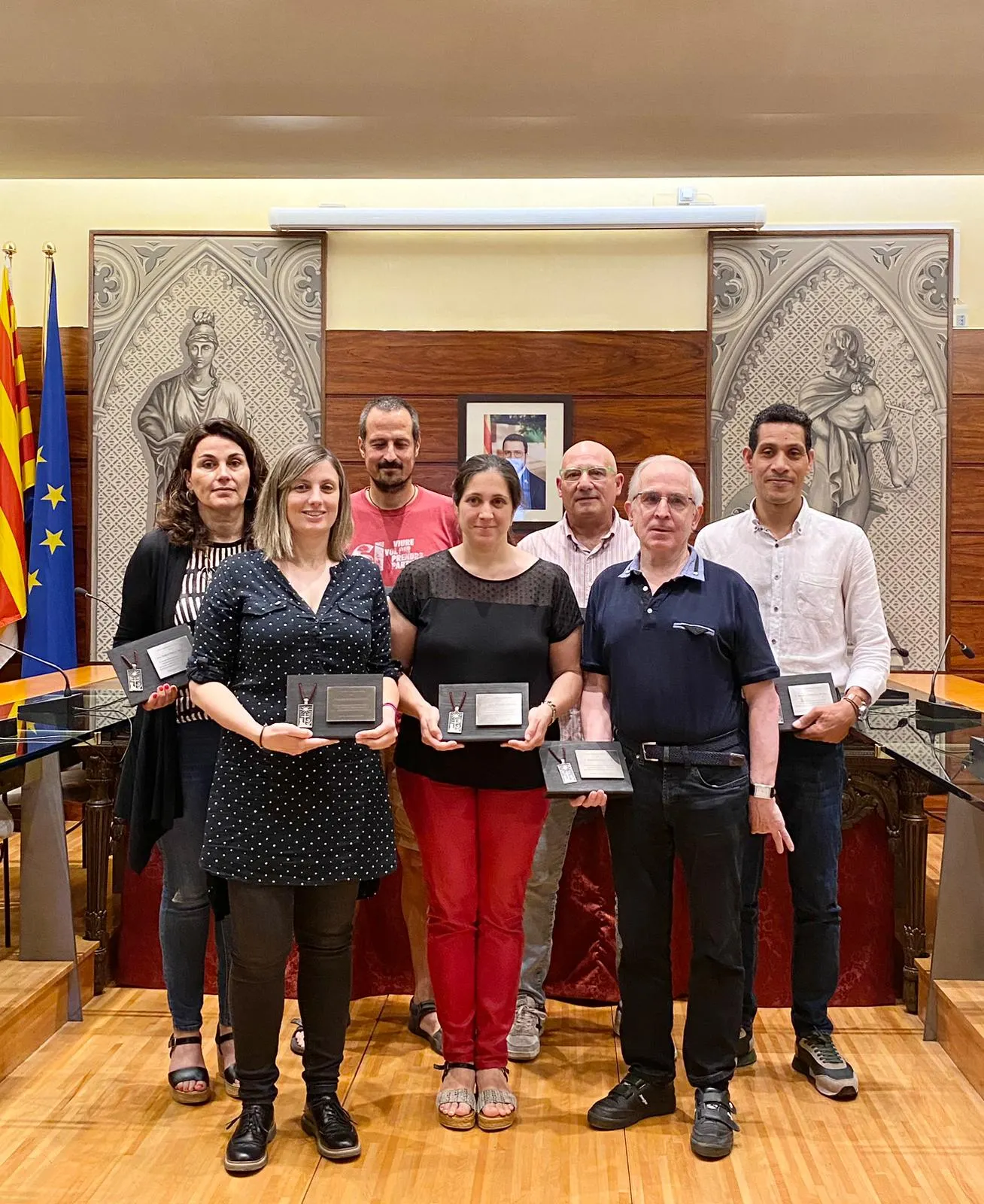 <strong>Els regidors sortints de Solsona tanquen l'etapa en un ple emotiu i carregat d'agraïments</strong>