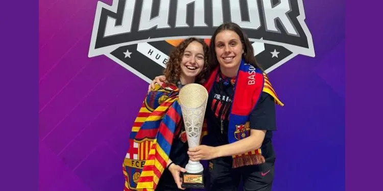 L’altafullenca Natàlia Fanjul, campiona d’Espanya Júnior amb el Barça CBS