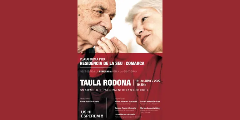 Taula rodona sobre la futura residència de gent gran de la Seu i l'Alt Urgell