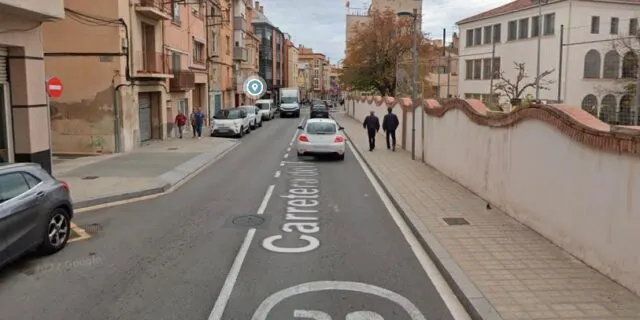 Es fixa circular a 20km/h a la Carretera del Pla