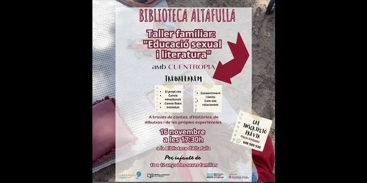 La Biblioteca d'Altafulla aposta per acostar l'educació sexual a les famílies a través de la literatura